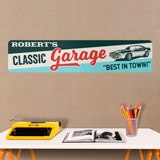 Wall Stickers: Classic Garage Customised 3