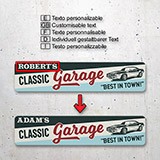 Wall Stickers: Classic Garage Customised 4