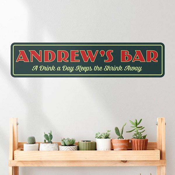 Andrew's Bar - A Drink a Day Keeps the Shrink Away 2