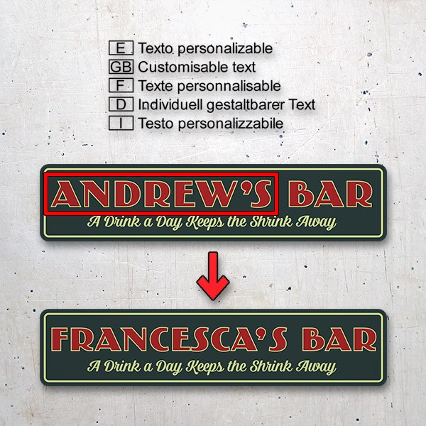 Andrew's Bar - A Drink a Day Keeps the Shrink Away 3