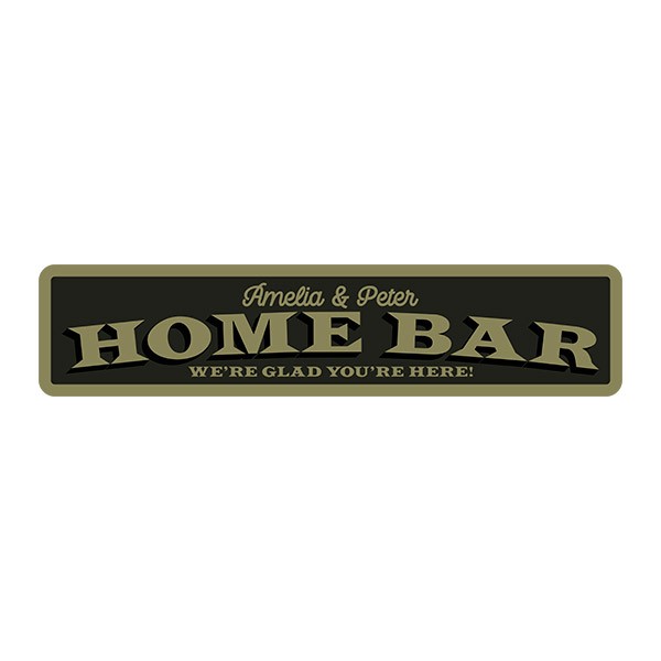 Wall Stickers: Home Bar