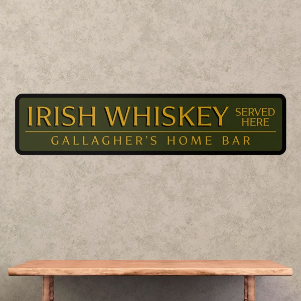 Wall Stickers: Irish Whiskey 1