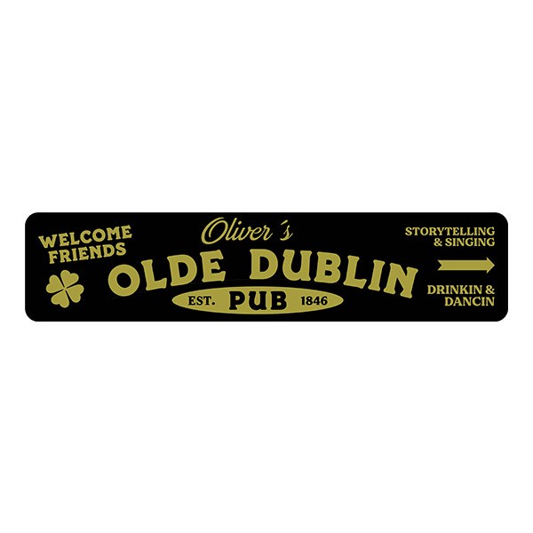 Wall Stickers: Olde Dublin Pub