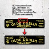 Wall Stickers: Olde Dublin Pub 4
