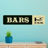 Wall Stickers: Bars 2 km 3
