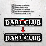 Wall Stickers: Dart Club 4