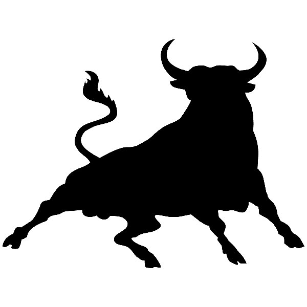 Wall Stickers: Angry Bull