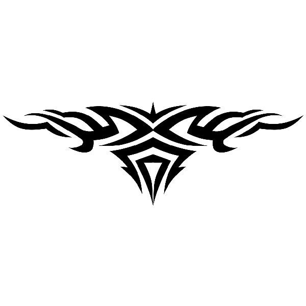 Car & Motorbike Stickers: Tribal Car Hood Decal