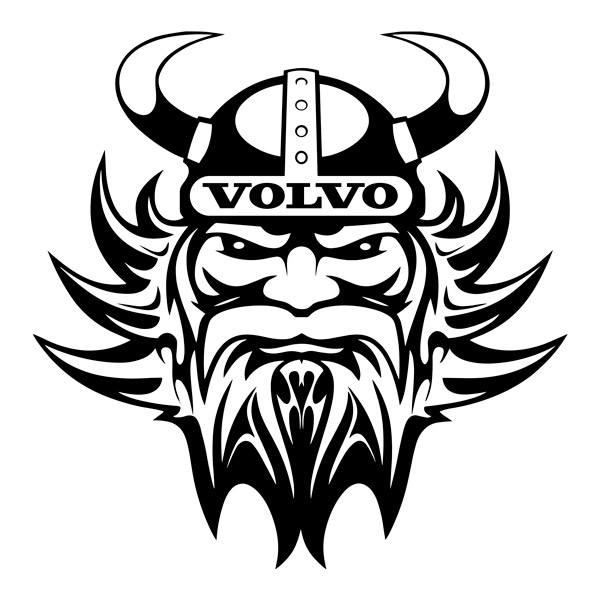 Car & Motorbike Stickers: Viking Volvo