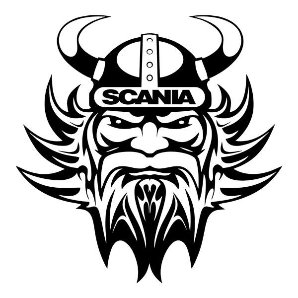 Car & Motorbike Stickers: Viking Scania