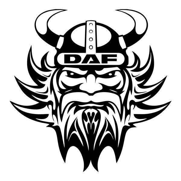 Car & Motorbike Stickers: Viking Daf