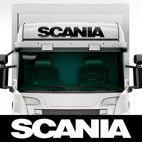 Car & Motorbike Stickers: Scania 