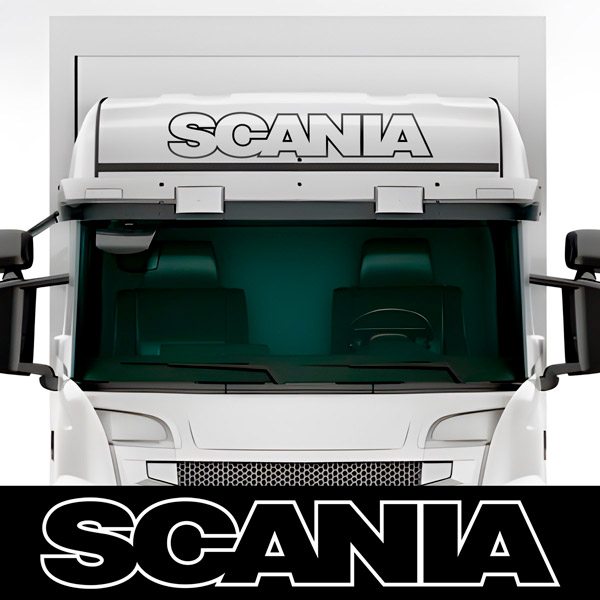 Car & Motorbike Stickers: Scania II