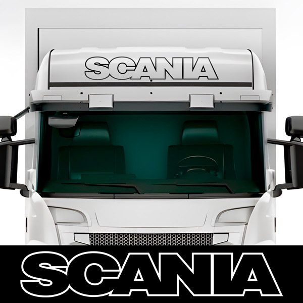 Car & Motorbike Stickers: Scania