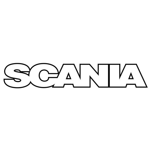 Car & Motorbike Stickers: Scania II