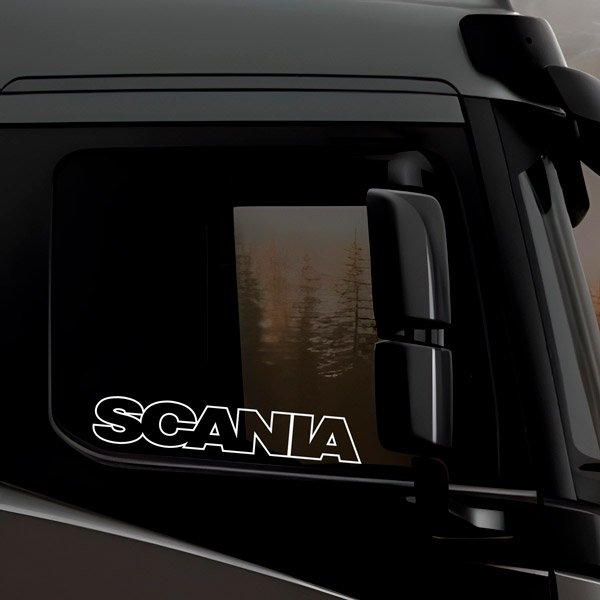 Car & Motorbike Stickers: Scania II