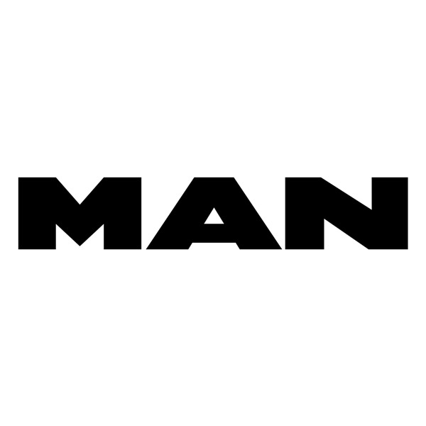 Car & Motorbike Stickers: MAN