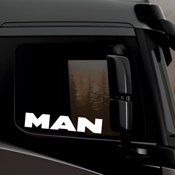 Car & Motorbike Stickers: MAN