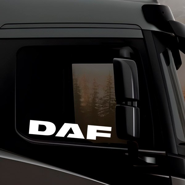 Car & Motorbike Stickers: DAF