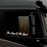 Car & Motorbike Stickers: The King Of The Road 2