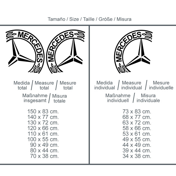 Car & Motorbike Stickers: Mercedes truck