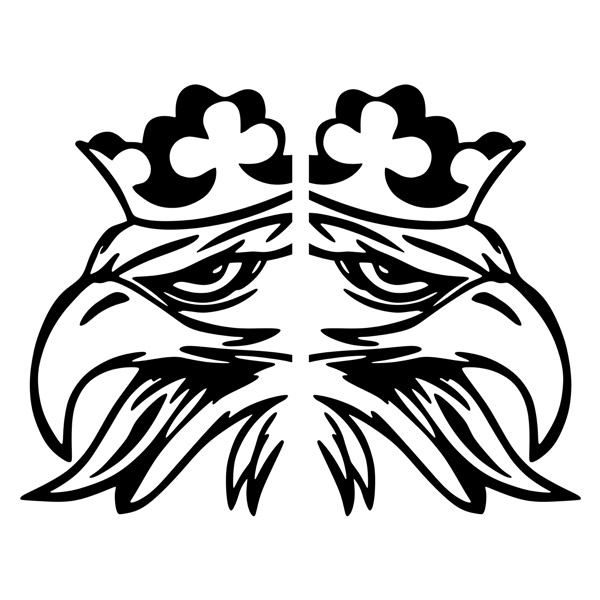 Car & Motorbike Stickers: Scania eagle head for Scania trucks