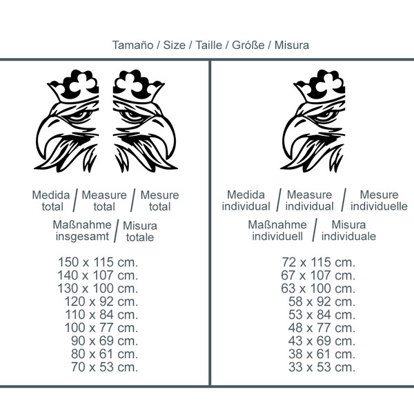 Car & Motorbike Stickers: Scania eagle head for Scania trucks