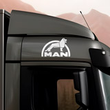 Car & Motorbike Stickers: MAN Lion logo for truck 2