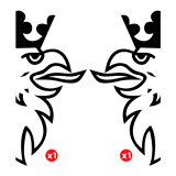 Car & Motorbike Stickers: Scania Eaglehead 2