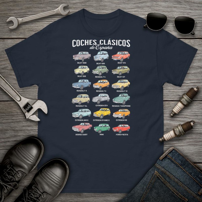 T-shirts: Classic Cars of Spain