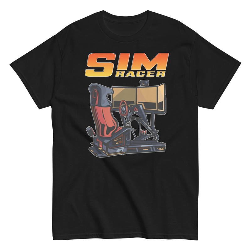 T-shirts: Graphic Tee Sim Racer for Gamers