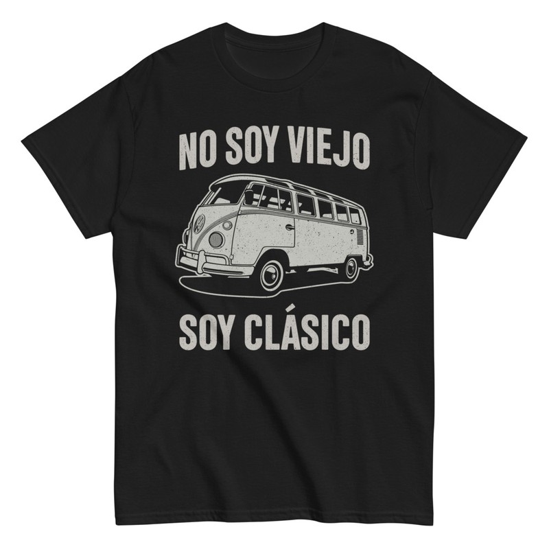 T-shirts: Classic VW Van with Humorous Message