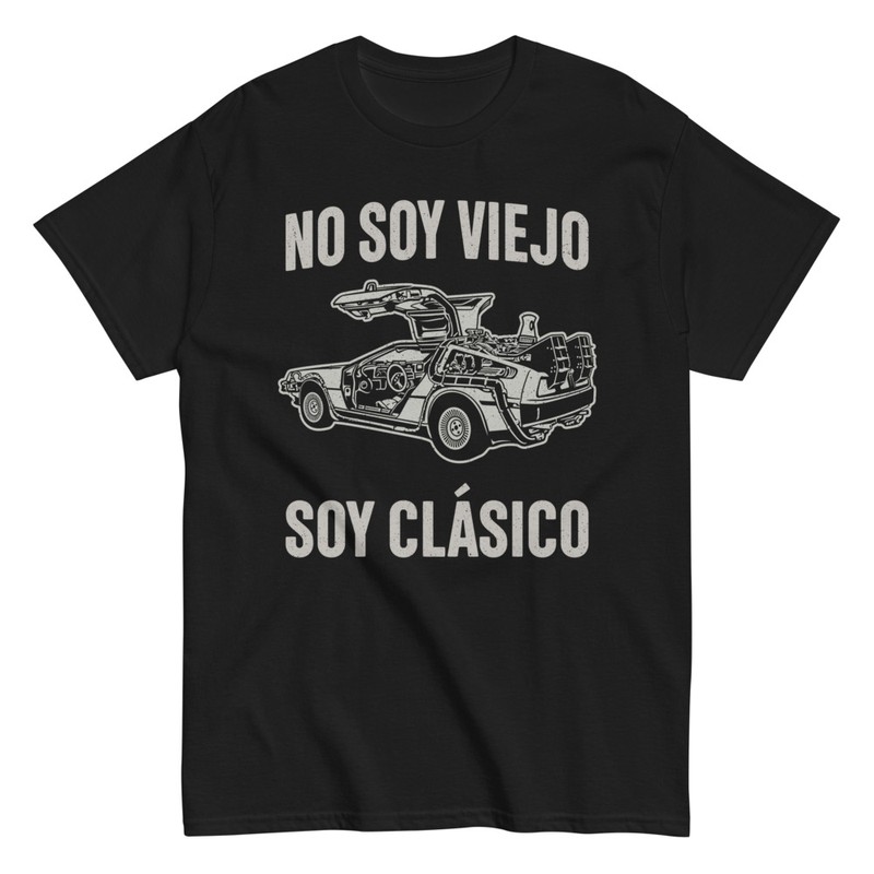 T-shirts: Not Old, Just Classic DeLorean