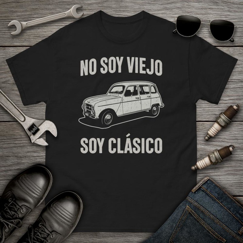 T-shirts: Classic Renault 4L No Im Not Old Im Classic