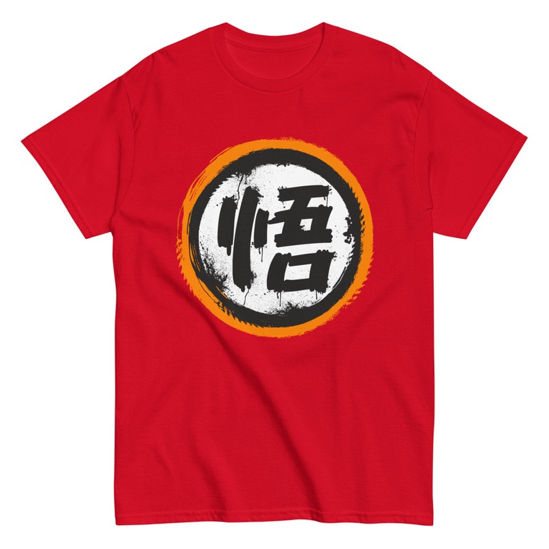 T-shirts: Kanji Symbol Warrior Dragonball