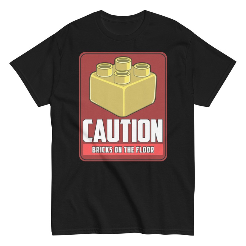 T-shirts: Caution Lego Bricks