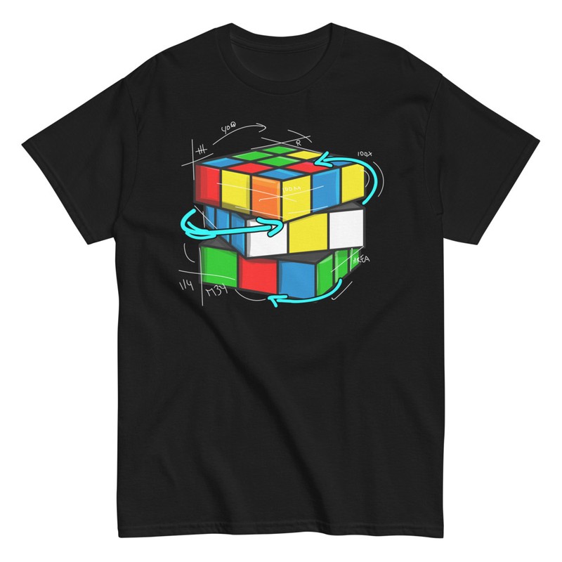 T-shirts: Rubik's Cube Mathematical Twists