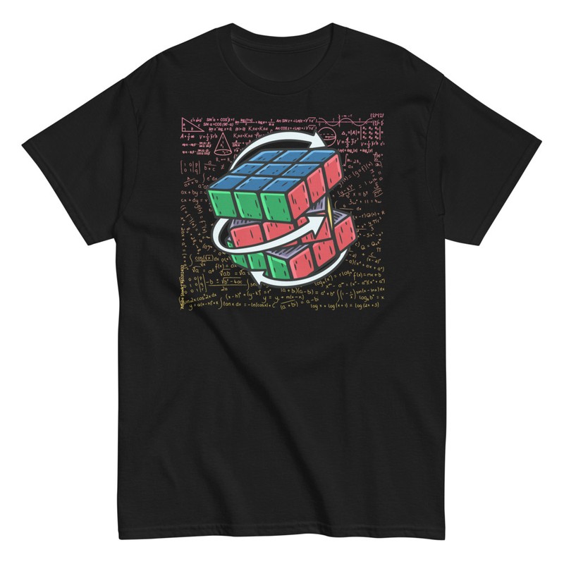 T-shirts: Rubik's Cube Math Geek