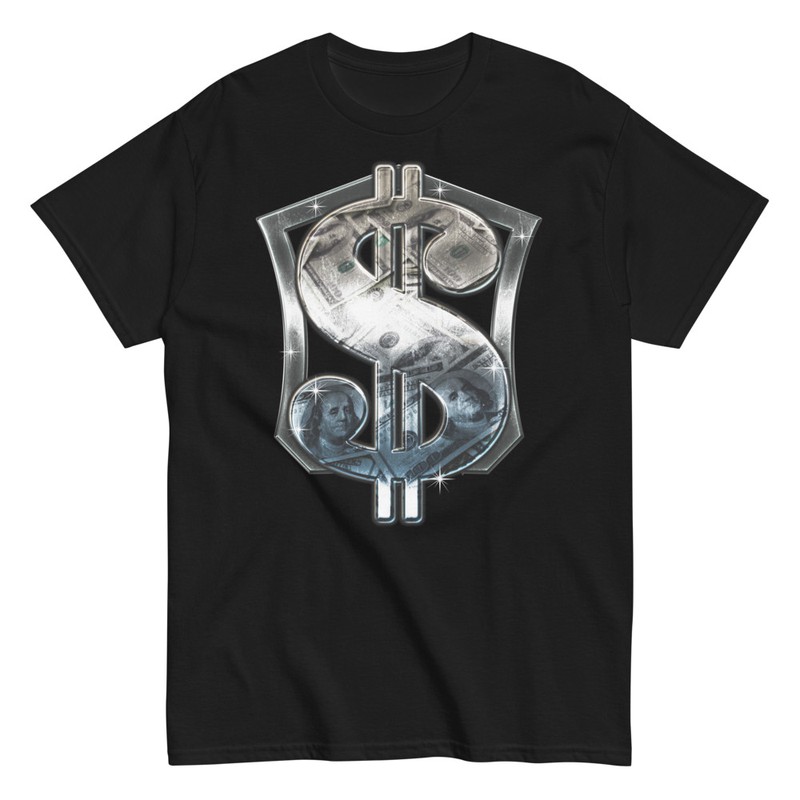 T-shirts: Shiny Dollar Symbol