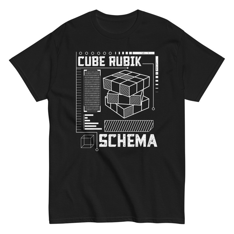 Rubik Cube Heartbeat T Shirt