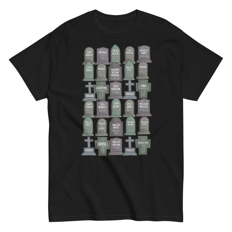 T-shirts: Funny Spoilers Series and Movies