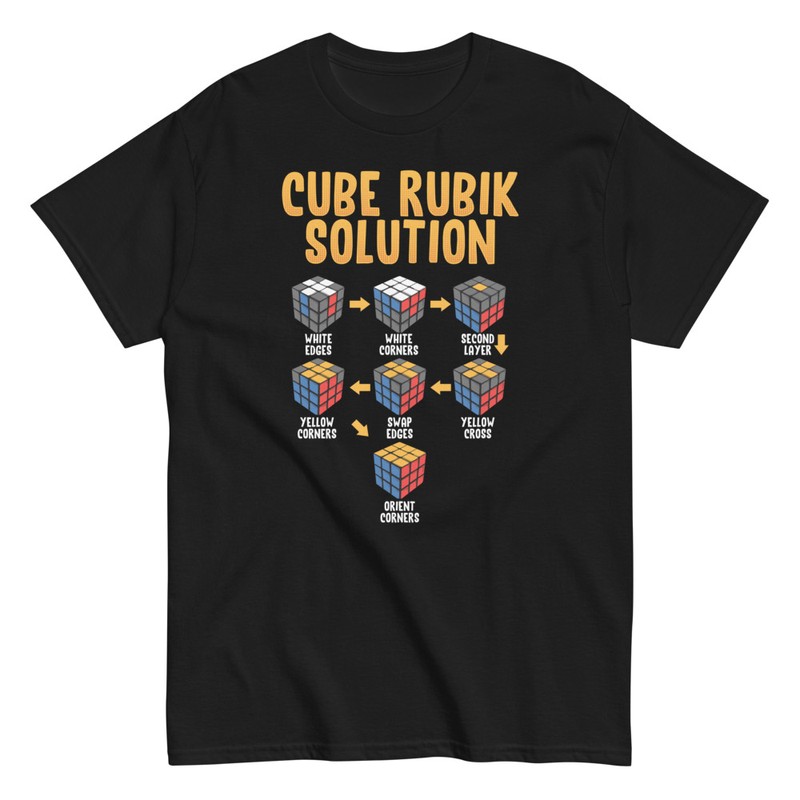 Rubik Cube Heartbeat T Shirt
