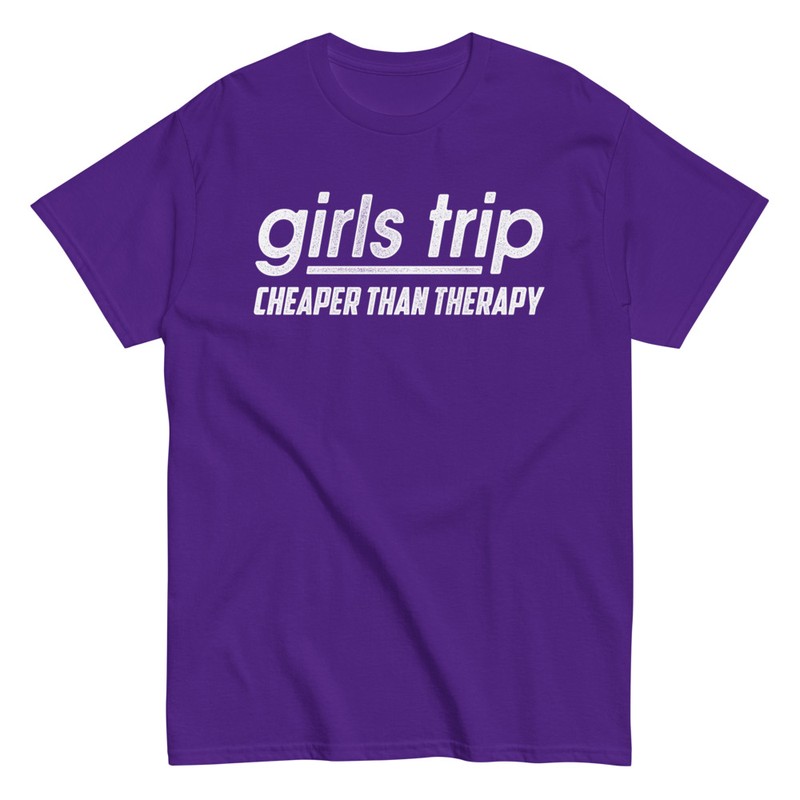 T-shirts: T-shirt Girls Trip Cheaper Than Therapy