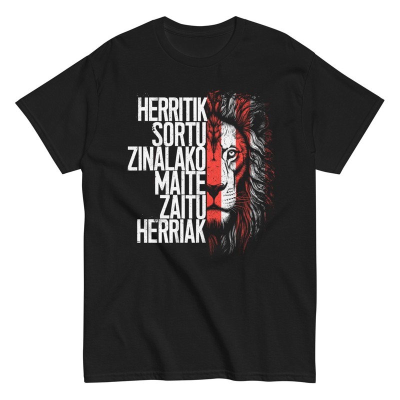 T-shirts: Lion T-Shirt with Athletic Club Flag