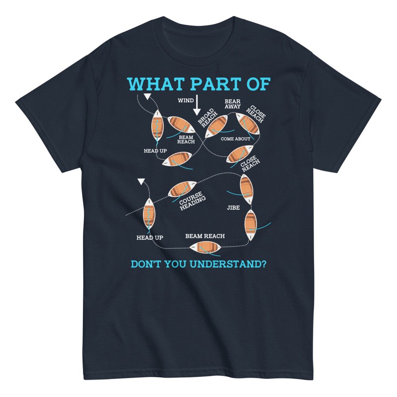 T-shirts: Sailing Directions Humor Tee