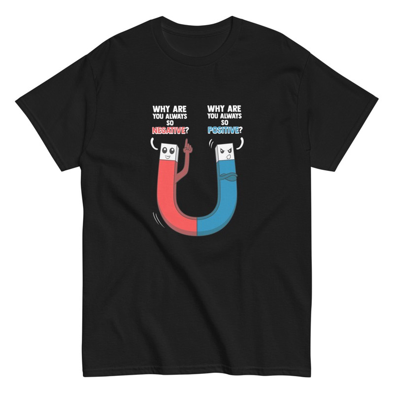 T-shirts: Magnet Polarity Joke