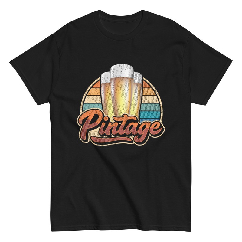 T-shirts: Pintage Vintage Beer Pint