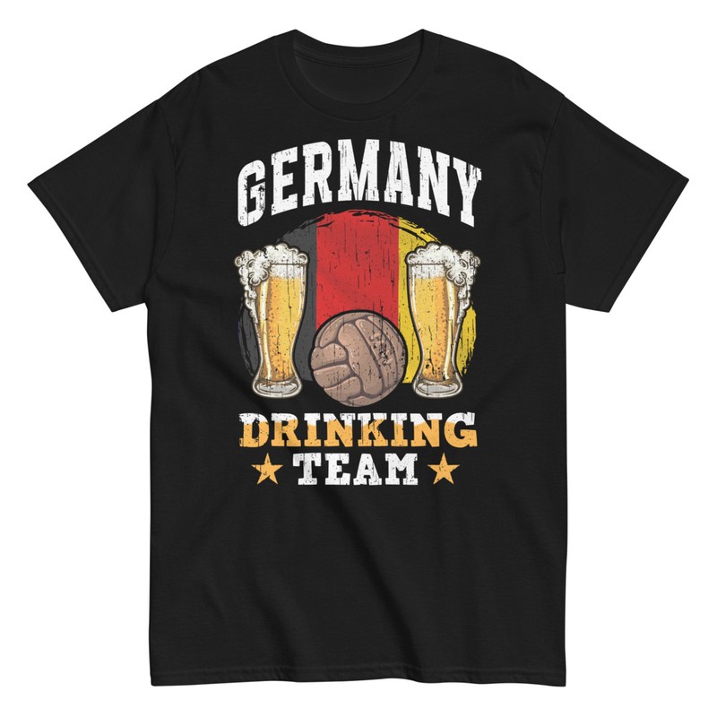 T-shirts: Germany Beer and Football Team