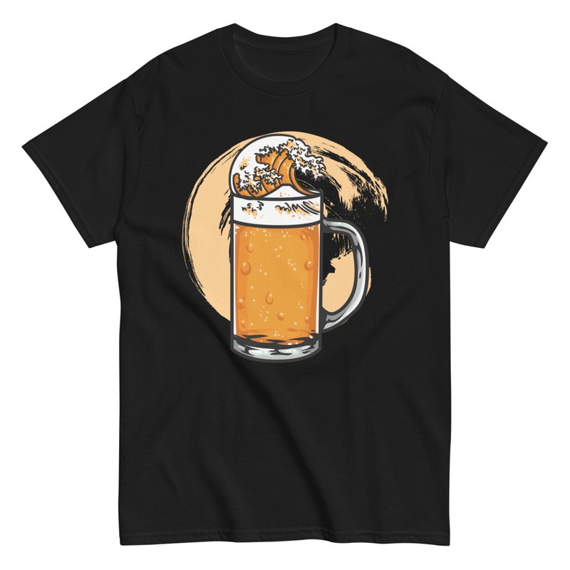 T-shirts: Great Wave Kanagawa Beer
