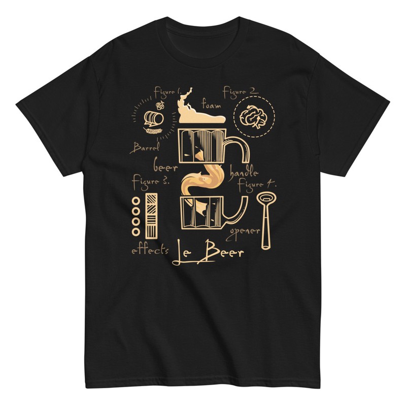 T-shirts: Da Vinci Beer Mug Project